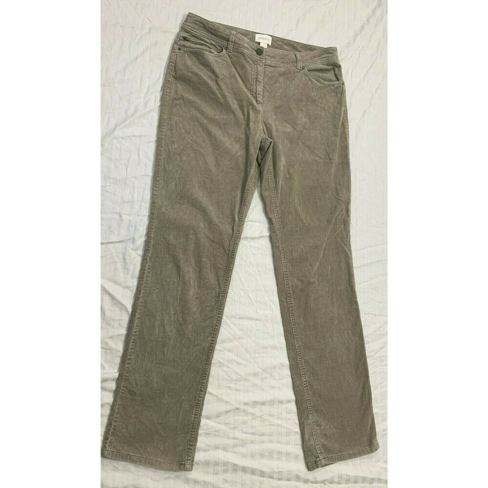 CHICOS WOMENS CORDUROY 5 POCKET PANTS SIZE 0.5